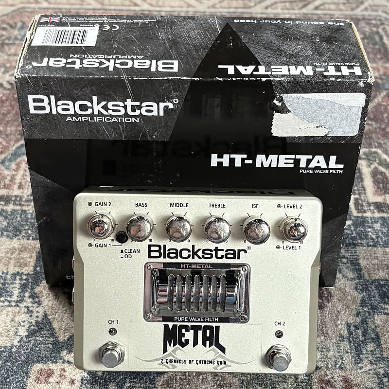 Blackstar HT-Metal Dual-Channel Valve Distortion Pedal | Reverb