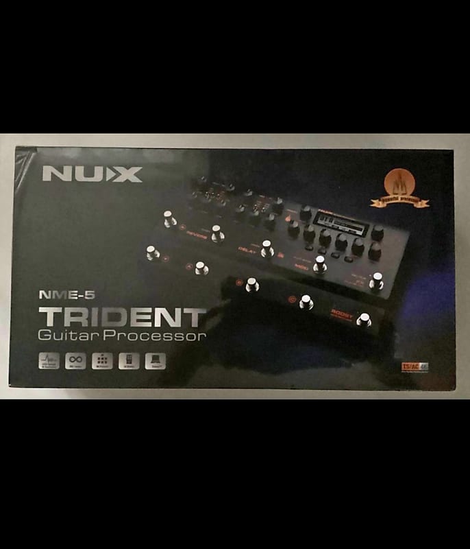 NUX TRIDENT NME-5 Guitar Processor With Amps, IR Loader, FX, | Reverb