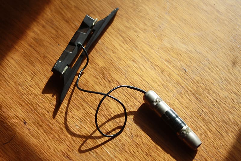 Fishman Mandolin Bridge Pickup 2000s Black Reverb