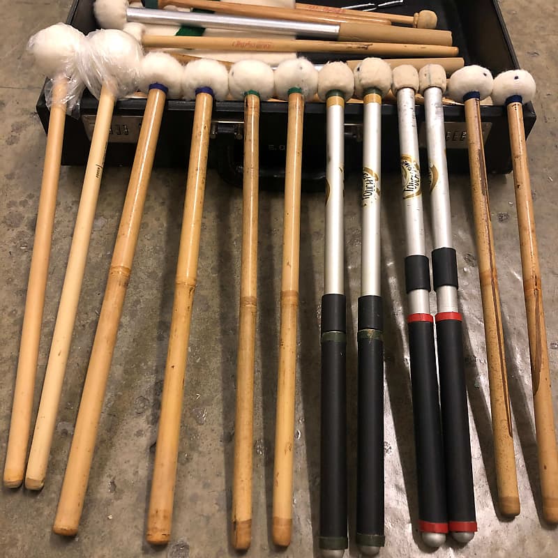 Custom Selection of College Level Timpani Mallets 1900 Various Makes & Models image 1