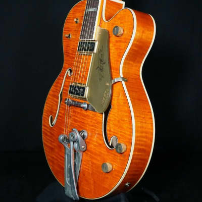 Gretsch USA Custom Shop G6120T-55 Relic Chet Atkins Nashville Curly Maple Guitar image 4