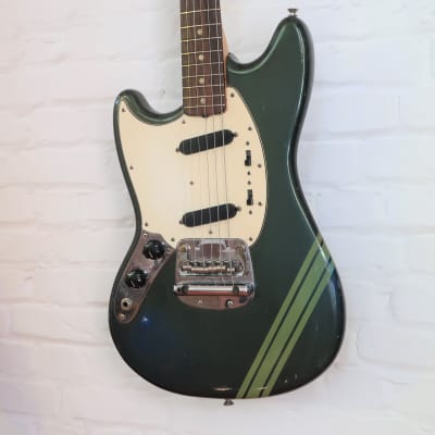 Fender Mustang Competition 1974 with Strat neck image 1