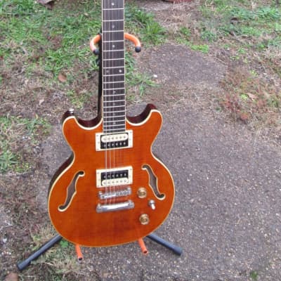 Dean Boca 12 String Electric Guitar circa 2010s - Trans Amber Burst image 1