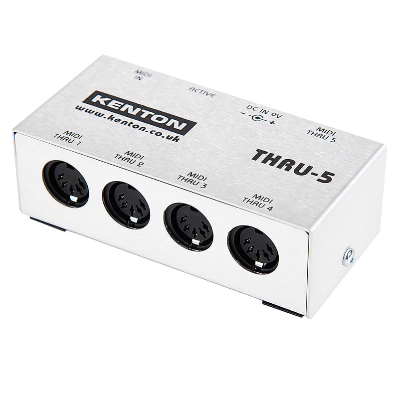 【MIDI BOX】KENTON THRU-5 Kenton MIDI THRU-5 – Cicada Sound