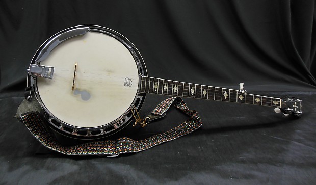 Morris Deluxe 5-String Banjo W/ Hardshell Case Made In Japan | Reverb