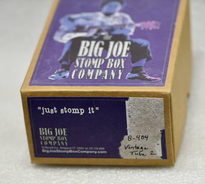 Big Joe Stomp Box Company B404 Vintage Tube II 2020's - Blue - Mint