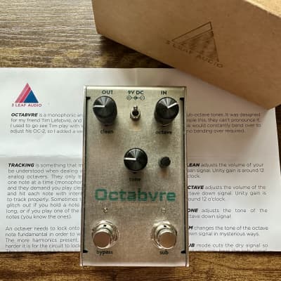 Reverb.com listing, price, conditions, and images for 3leaf-audio-octabvre
