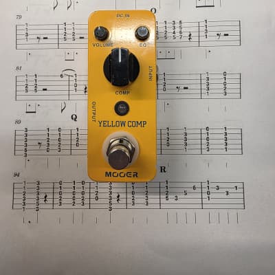 Reverb.com listing, price, conditions, and images for mooer-yellow-comp
