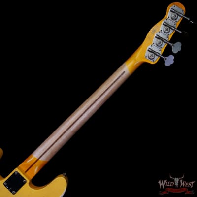 Fender Custom Shop Limited Edition 1951 Precision Bass P-Bass Heavy Relic Nocaster Blonde image 5