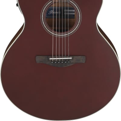 Ibanez AE100 Acoustic-electric Guitar - Burgandy Flat for sale