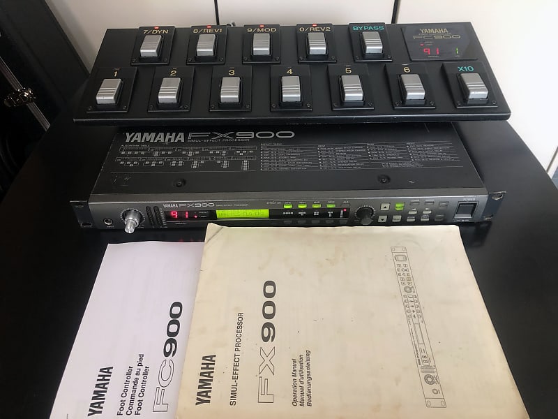 Yamaha FX900 + FC900, Made in Japan, MIJ, vintage, 1990