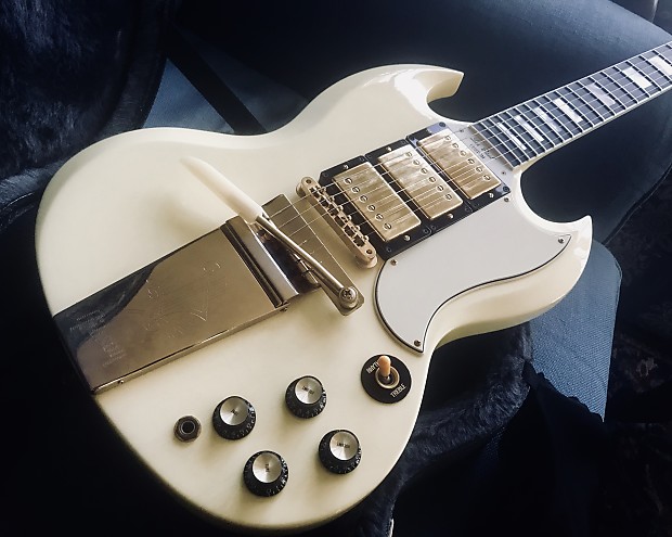 Gibson sg cream shop white