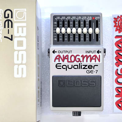 Analogman Boss GE-7 Equalizer with Mod | Reverb Analogman Boss GE-7 Equalizer with Mod | Reverb