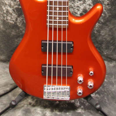 Ibanez GSR205 5-String Electric Bass Roadster Orange Metallic for sale