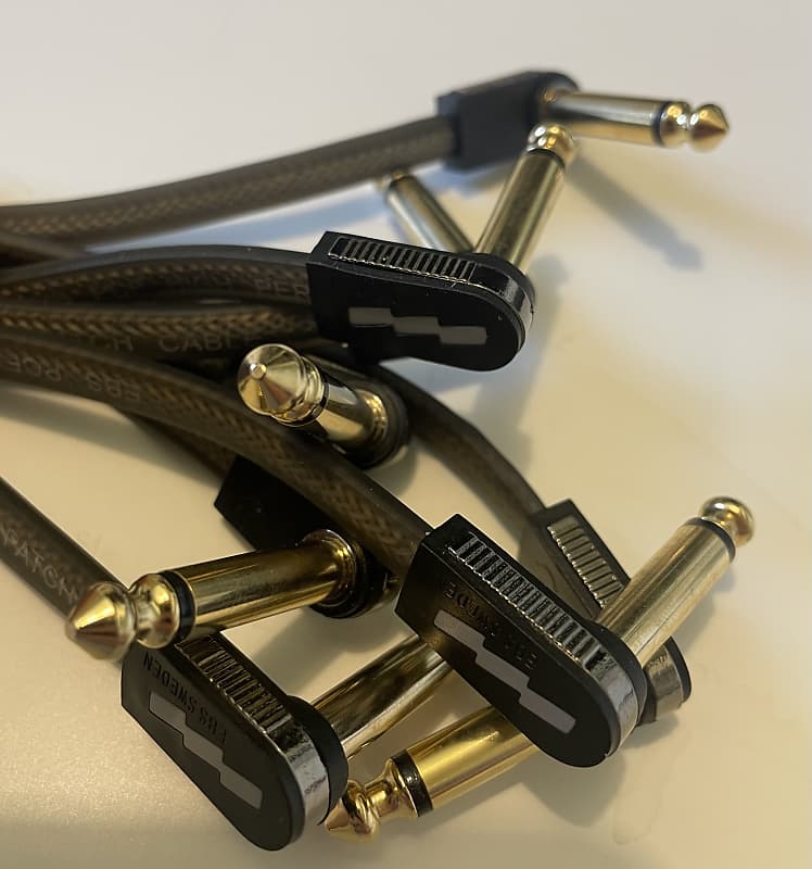 EBS PG-28, Flat Patch Cable Premium Gold 28 Cm X 3