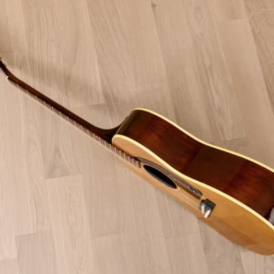 1966 Epiphone FT-45N Cortez Vintage X Braced Acoustic Guitar image 14