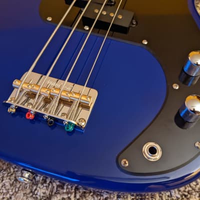 Monoprice Indio Precision Bass Guitar - Free Setup +  Upgraded Alnico 5 Pickups + Gig Bag image 3