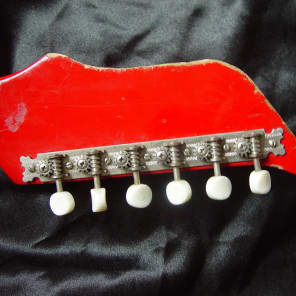 1960's Kay Truetone with Gibson made P-35/Kelvinator Pickups image 17