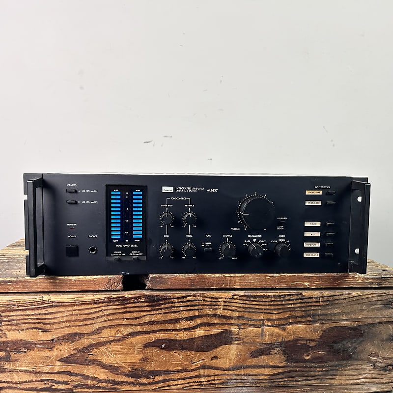 Sansui（サンスイ） AU-D7 Sansui AU-D7 Integrated Amplifier Silver 220V Vintage Amp