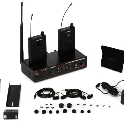 Galaxy Audio AS-950-2 Wireless In-Ear Monitor Twin Pack System - N Band for Live Sound and Front of House image 2