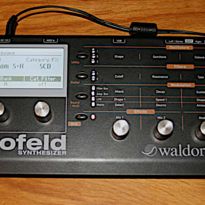 Waldorf Blofeld Desktop Synthesizer 2007 - Present - Black Shadow