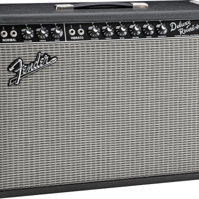 Fender Vintage Reissue '65 Deluxe Reverb 1x12" Tube Combo Guitar Amplifier (Used/Mint) image 2