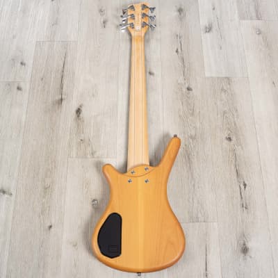 Warwick RockBass Corvette Basic 6-String Bass, Natural Transparent Satin image 6