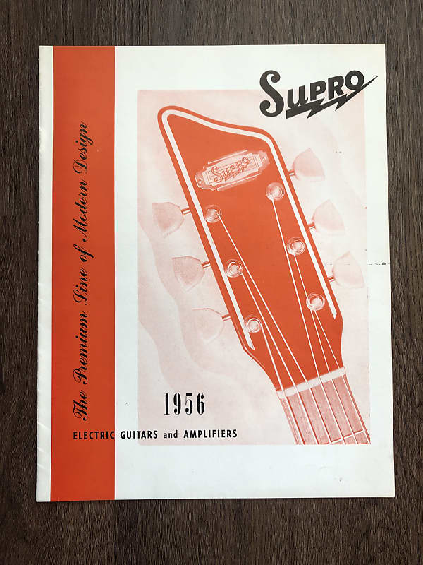 1956 Supro Catalog Case Candy Brochure image 1