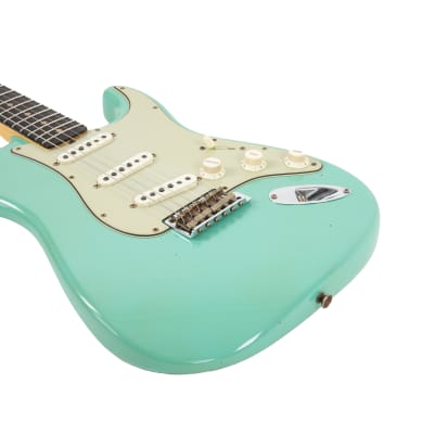 Fender Custom Shop Limited Edition '62-'63 Stratocaster Journeyman Relic - Aged Sea Foam Green image 6