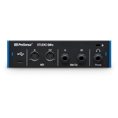 PreSonus Studio 24C 2x2 USB-C Audio / MIDI Interface | Reverb