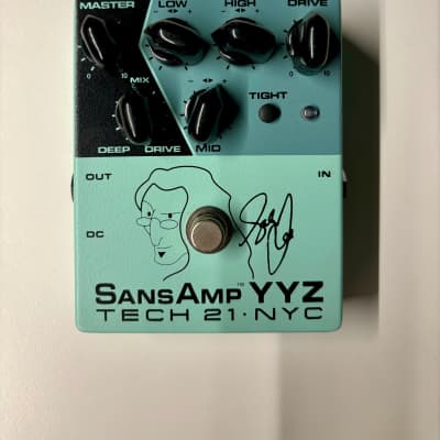 Reverb.com listing, price, conditions, and images for tech-21-yyz-geddy-lee-signature-sansamp