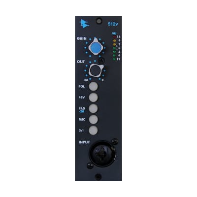 API 512V - Mic Line Preamp/DI - 500-Series Module imagen 1