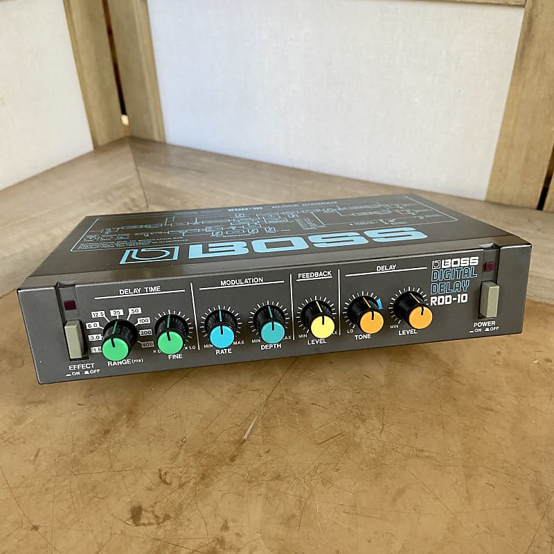 Boss RDD10 Micro Rack Series Digital Delay 1980s Reverb Belgium