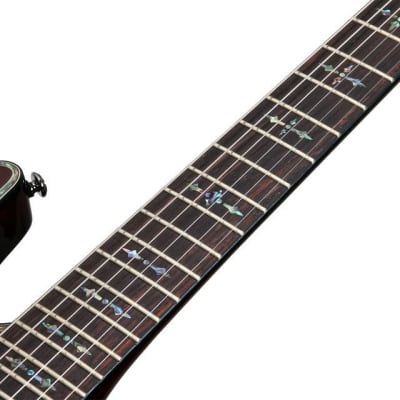 Schecter Hellraiser C-1 FR S Sustainiac Black Cherry Electric Guitar + HARDSHELL CASE! image 9