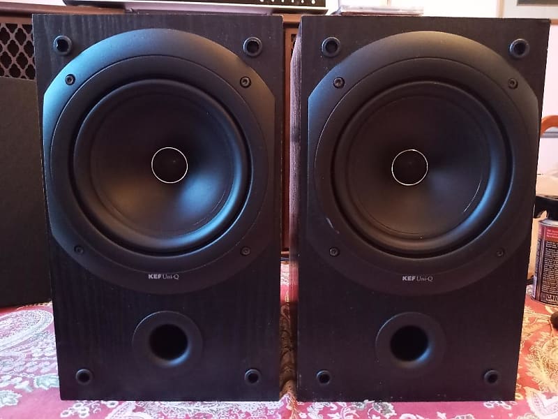 KEF Q10 同軸スピーカー 黒 90年代の名機 KEF Q10 同軸スピーカー 黒 90年代の名機