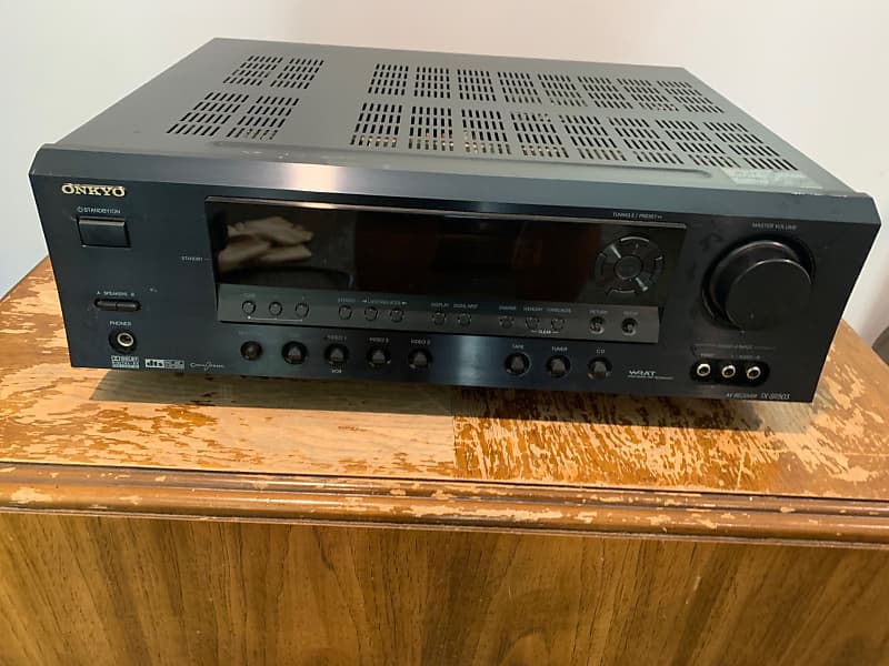 Onkyo TXSR503 7channel 8ohm Dolby DTS AM/FM Home Theater Reverb