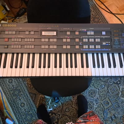 Casio CZ-3000 61-Key Synthesizer 1986 - Black