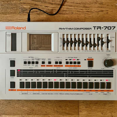 Roland TR-707 Rhythm Composer with HKA Expansion and new Cymbals Expansion