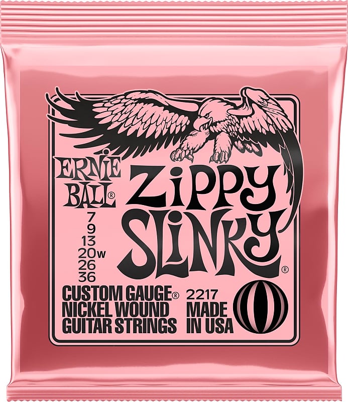 Ernie Ball P02217 Zippy Slinky Nickel Wound Electric Guitar