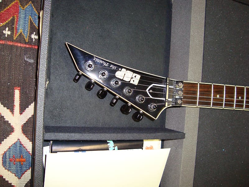 ESP Phoenix Firebird Custom / Iron Maiden 1987 Weiss ESP Phoenix Firebird Custom / Iron Maiden 1987 Weiss