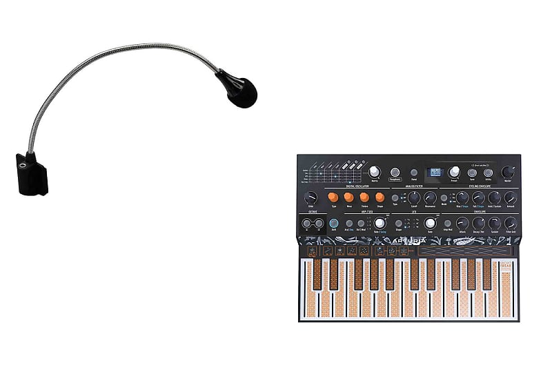 Arturia MICROFREAK Synthesizer with Gooseneck Microphone Bundle