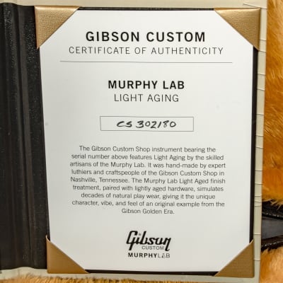 Gibson - Les Paul Custom - Electric Guitar - Light Aged Antique Alpine White - w/ Black Hardshell Case - x2180 image 21