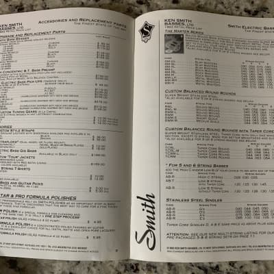 Ken Smith Catalog & Price List 1993 B.T. Custom image 15