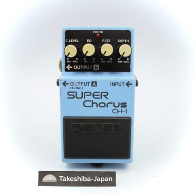 BOSS CH-1 SUPER Chorus 半年前購入美品、元箱・保証書付き BOSS CH-1 SUPER Chorus 半年前購入美品、元箱・保証書付き