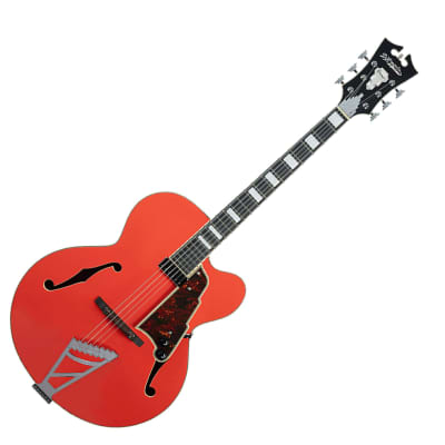 D'Angelico Premier EXL-1 Hollow Body - Fiesta Red image 1