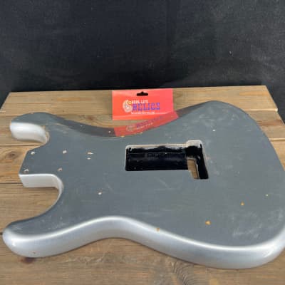Real Life Relics Strat® Stratocaster® Body Aged Inca Silver #2 image 9