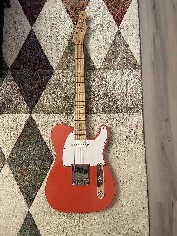 Fender American Telecaster 1997 California Series Fiesta Red Reverb