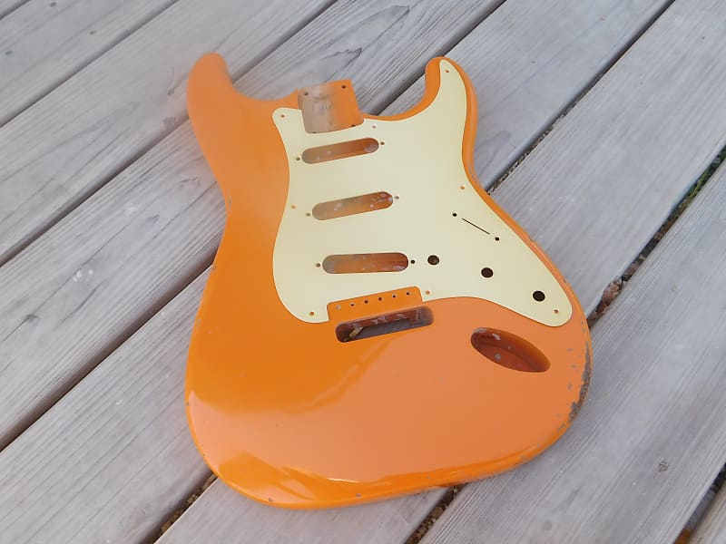 Capri Orange, Guitar Paint, Nitro Lacquer