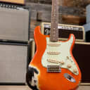 Fender Custom Shop '60s Reissue Stratocaster Heavy Relic 2014 Candy Tangerine over Black