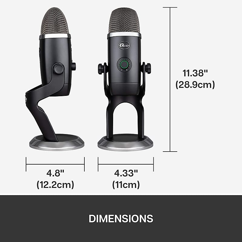 Blue Microphones Yeti X Plus Pack USB Microphone with Software